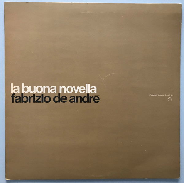 Fabrizio De André — La Buona Novella